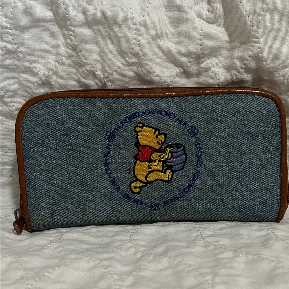 Winnie the Pooh Denim Wallet